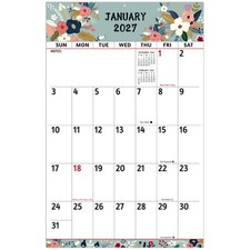 2026-2027 Wall Calendar - Large Print 2026-2027, 18 Monthly...