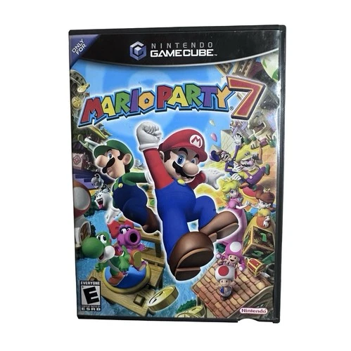 Nintendo Mario Party 7 CIB Authentic GameCube 2005 - Tested