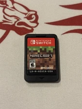 Minecraft Nintendo Switch Game Cartridge - Tested - Fast Free Shipping