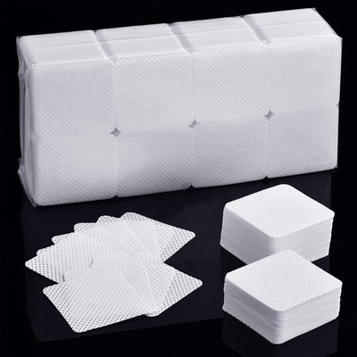 1000 Pieces Eyelash Extension Glue Wipes Eyelash Glue Cleaner Non Woven Fabric W