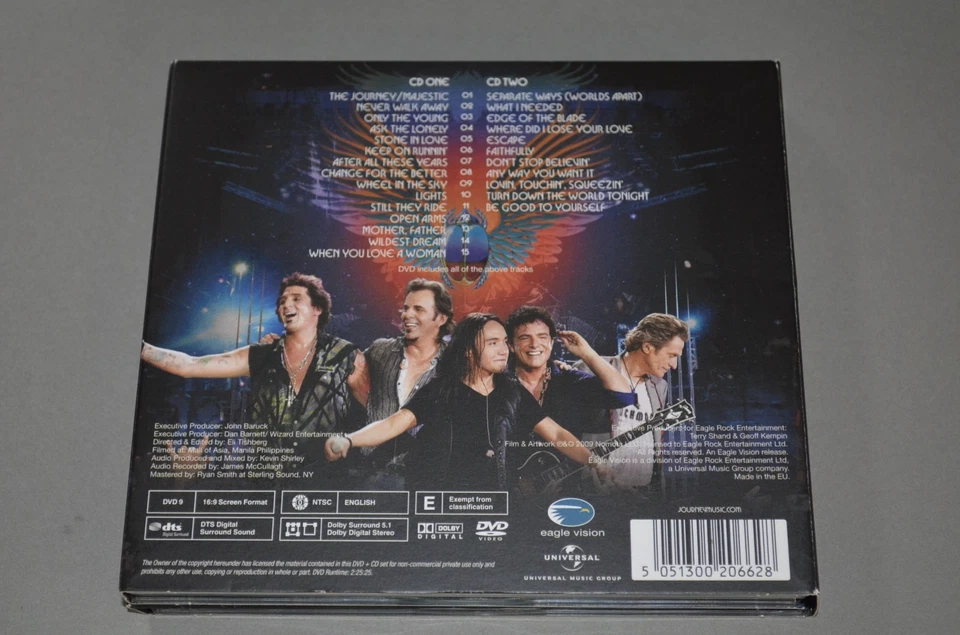 Journey – Live In Manila / Eagle Vision 2016 / EU / 2CD+DVD Digipak / Rar - Bild 2 von 2