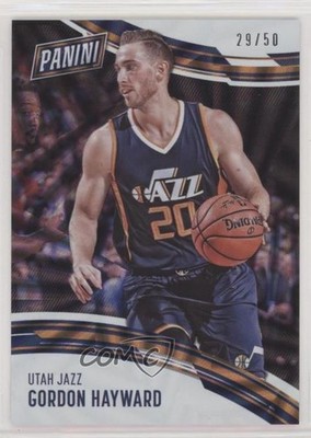 2016-17 Panini Day Angular 29/50 Gordon Hayward #33 5l1
