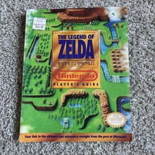 The Legend of Zelda A Link to the Past Nintendo Player's Guide with Poster