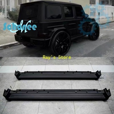 Black Side Step Skirt Running Board For Mercedes Benz G Wagon W464 G500 G550 G63