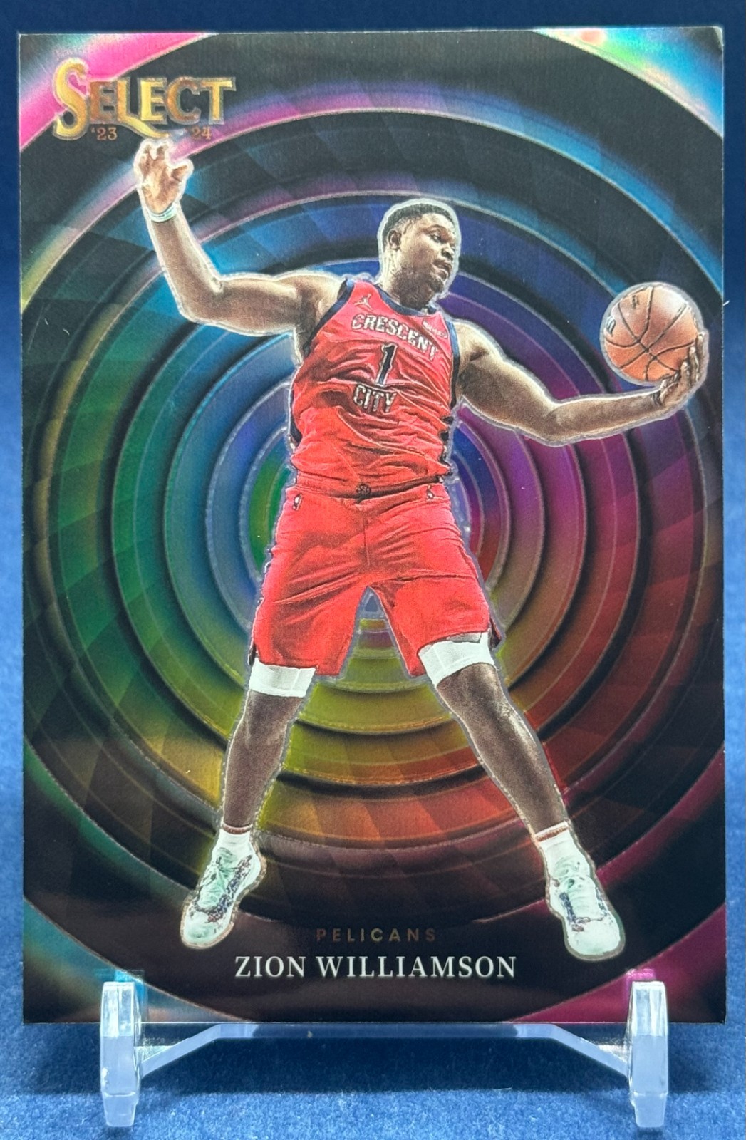 2023-24 Panini Select ZION WILLIAMSON Color Wheel CASE HIT SSP - NM Condition