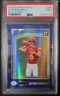 2024 Optic Jayden Daniels Blue Hyper PSA 9