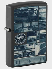 Sharp  Ford Motor Company Collage Zippo Lighter