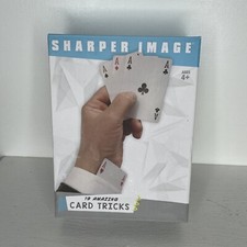 Sharper Image 19 Amazing Card Tricks Deck of Cards  Instruction Booklet