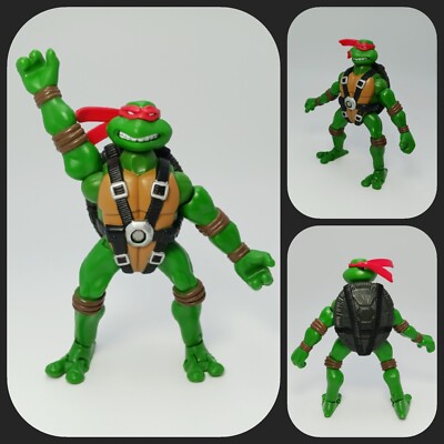 2004 Mirage Playmates Raphael 5'' TMNT Teenage Mutant Ninja Action Turtle Figure