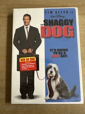 The Shaggy Dog (DVD, 2006) New & Sealed Tim Allen + Bloopers + Bark-Along
