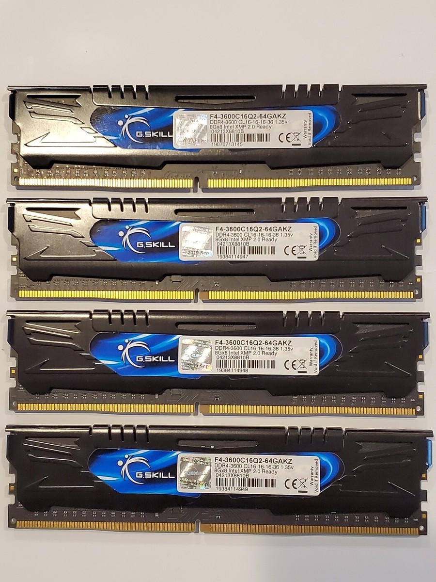 ✓✓ G.SKILL ARES Gaming 32GB (4x8GB) 3600 MHz *16-16-16-36