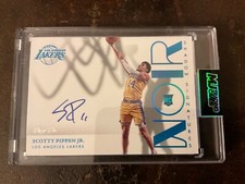 Scotty Pippen Jr 1/1 NOIR Shadow Signatures