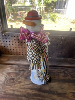 【SJ24597】CIRCUS COLLECTION VTG 1991 Circus Parade Genuine Porcelain Clown Collection