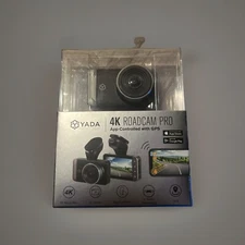 YADA 4K RoadCam Pro 3" Screen App Controlled w/ GPS and G Sensor - New