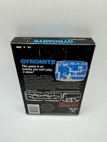 Gyromite - Nintendo NES - Complete In Box CIB Hangtab 5 Screw Near Mint!