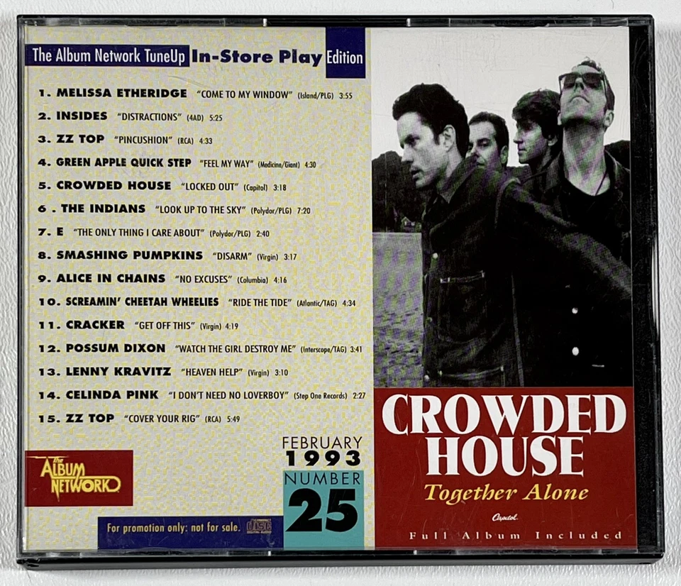 ALICE IN CHAINS The Album Network 1993 Tune Up 2 CD #25 ZZ TOP Lenny Kravitz - Image 2 of 4