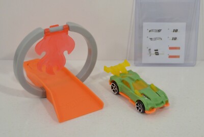 2019 GT Hunter Ring of Fire McDonald's Happy Meal Toy #8 Mattel Hot Wheels 