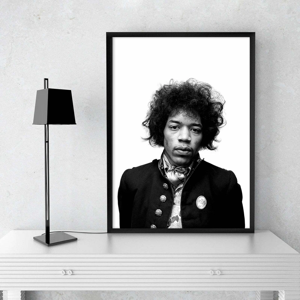 Художественный плакат Jimi Hendrix Music Star. Отличный декор для домашнего туалетного столика - Изображение 3 из 4