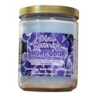 Smoke Odor Exterminator Blue Serenity Long Burn Air Freshener Jar Candle - 13 Oz