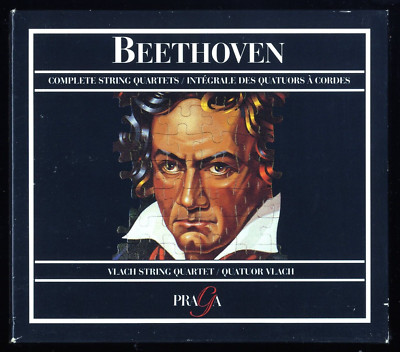 7 CD   Beethoven - Complète String Quartets - Quatuor Vlach   BOX 7 CD PRAGA