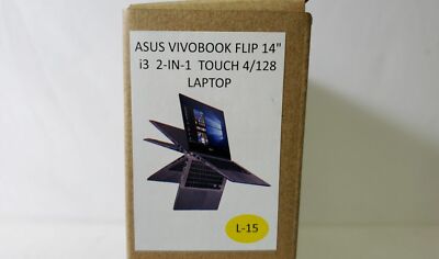 ASUS VivoBook 14 inch (128GB, Intel Core i3 8th Gen., 3.90GHz, 4GB