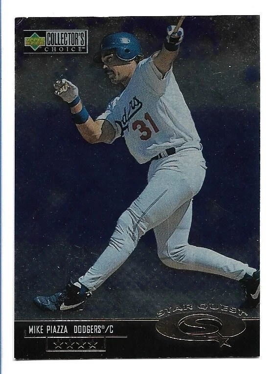1998 Upper Deck Collector's Choice Starquest 4 Stars Mike Piazza #SQ84 HOF