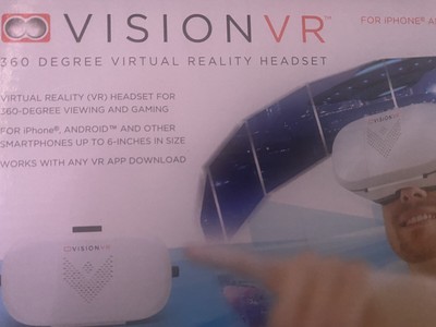 Soundlogic VisonVR 360 Degree Virtual Reality Headset For Iphone & Android Phone