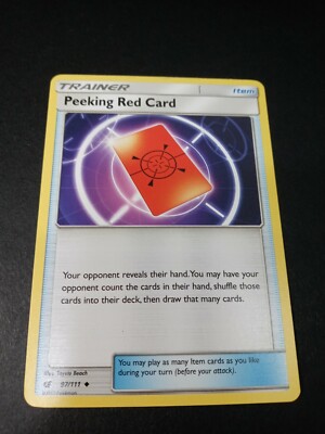 Pokemon Crimson Invasion Peeling Red Card Uncommon Trainer Card 97/111 NM |  eBay
