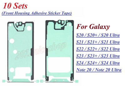 OEM Front Housing Adhesive For Samsung Galaxy S20 S21 S22 S23 S24+ Ultra Note 20