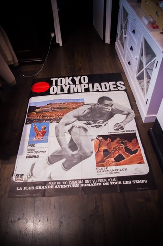 TOKYO OLYMPIADS (1965) - Kon Ishikawa - Original French Movie Poster – Large