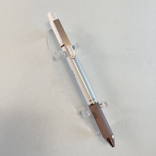TUL Pearl Pen Ballpoint White Barrel Rose Gold Dark Limited Edition 1.0 Blue Ink