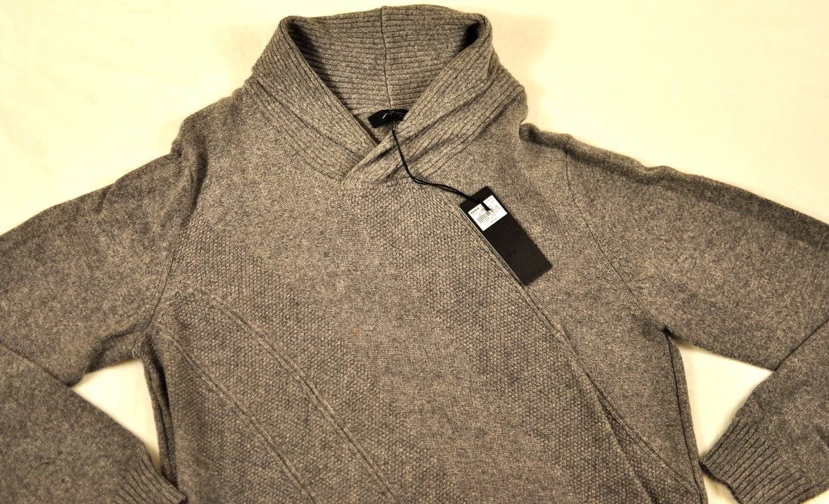 Mens Marc Anthony sweater size XL gray pull over long sleeve