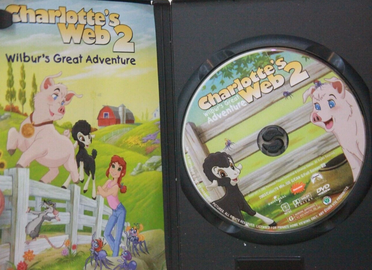 Charlotte's Web 2 Wilbur's Great Adventure Dvd Charlottes Web 2 Wilburs Great Adventure Full Movie