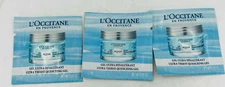 L'Occitane En Provence Gel Ultra Sachet 0.05 oz Each (Lot of 3) New