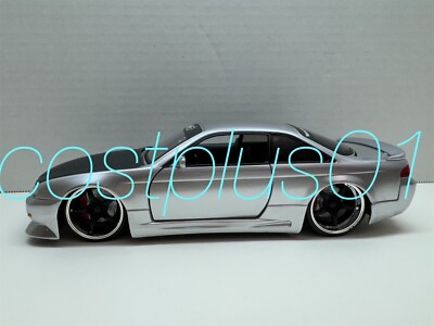JADA OPTION D 1998 NISSAN 240SX S 14 1:24 SILVER  ***