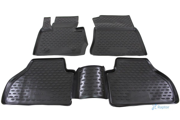 GummifußMatten Gummimatten 3D Passend FüR Bmw X3 F25 2010-2018 4 Tlg-image