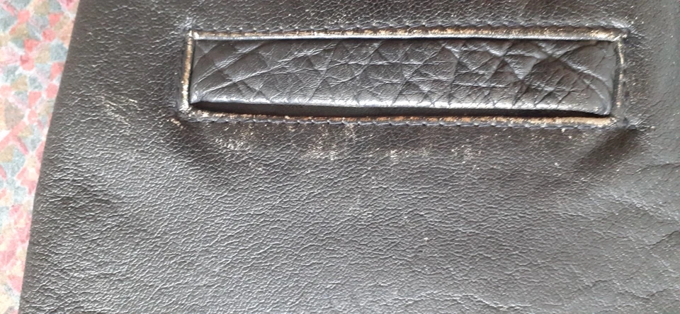 Vintage Rocky Leather Motorcycle Vest size L - Image 4 of 4