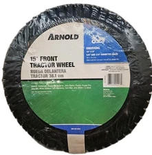 15” Riding Lawn Mower Tractor Front Wheel Replacement Tire Universal Fit [92]