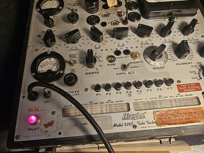 Vintage HICKOK 539-C Tube Tester Powers On Untested | eBay