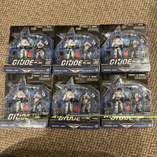 G I GI JOE  50TH ANNIVERSARY Arctic Ambush Snow Job Arctic B.A.T 2-PACK FIGURE