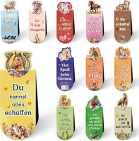 Lesezeichen Kinder Pferde, Mitgebsel Kindergeburtstag Gastgeschenke 5 6 7 8 9...