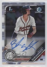 2019 Bowman Draft Chrome Draft Pick Auto Braden Shewmake #CDA-BSH Auto v9t
