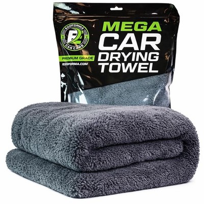 ExoForma Mega Trockentuch Mikrofaser 1200 g/m² für kratzfreies Trocknen