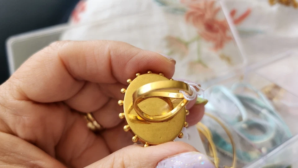 Kate Spade NUEVO CON ETIQUETAS ÁTICO DE ABUELA COLIBRÍ CAMAFEO TALLA RARO Foto 4 de 4