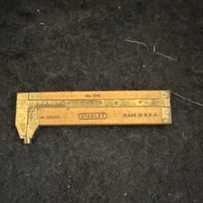 Stanley No. 136 Vintage Wooden Rule Made in USA