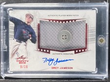 Jameson, Drey - 2019 Leaf Trinity - Button/Autograph - 9/10