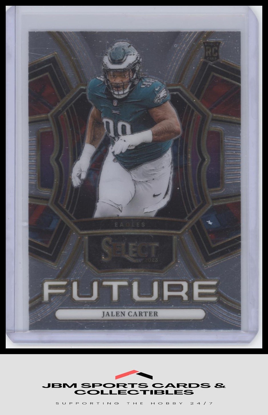 2023 Panini Select #FUT-JCA Jalen Carter Select Future RC