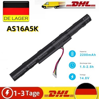 Akku Für Acer AS16A5K 4ICR19/66 AS16A8K Aspire E5-575 E5-575G E 17 E17 E5-774