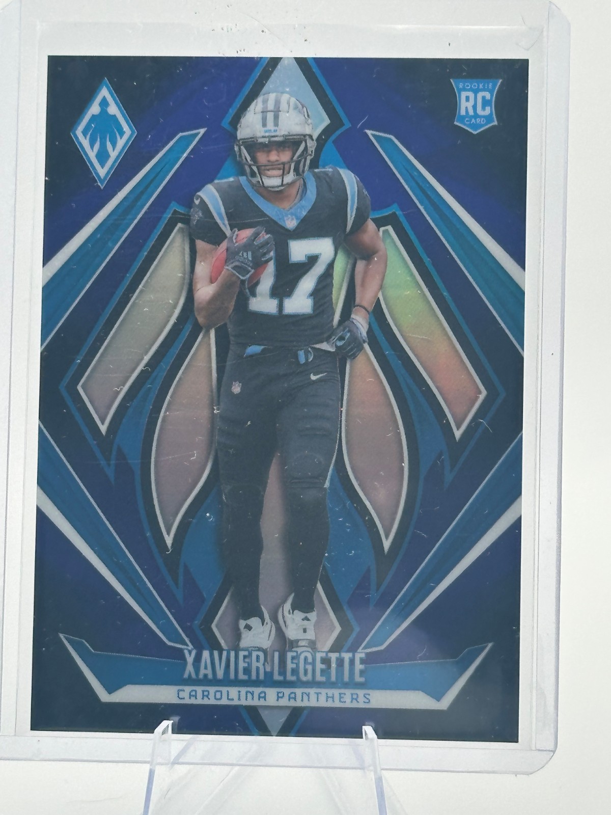 2024 Panini Phoenix - Rookies Xavier Legette #249 Blue Fade 223/249 (RC)