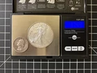 2025-W American Silver Eagle 1oz .999 Fine Silver Uncertified + 1964-D Quarter